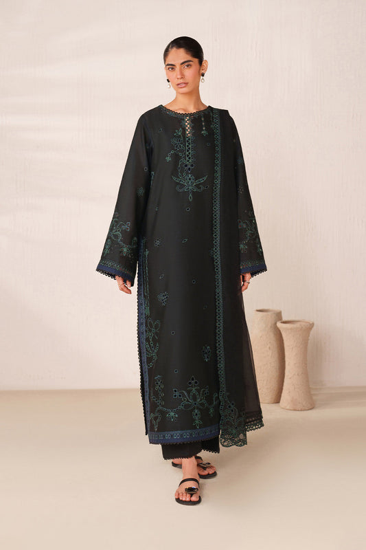 UE-628 Embroidered Lawn - Iznik