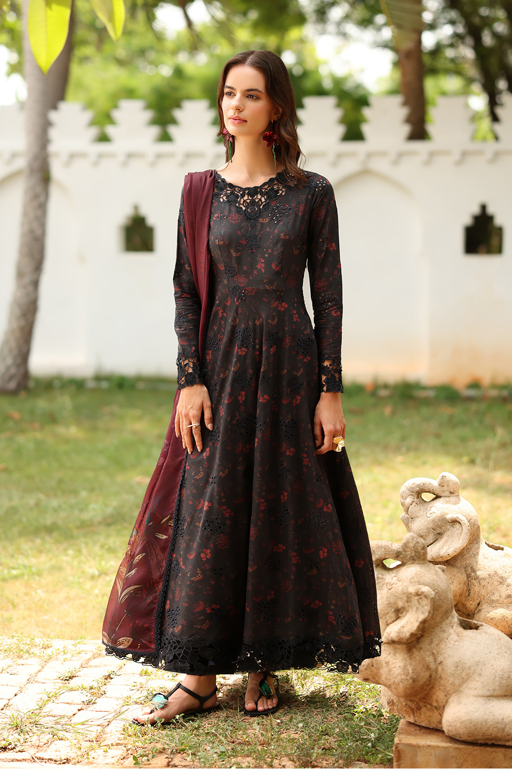 Black Embroidered Lawn dress | Spring Summer Lawn collection'26 Iznik Global Black Embroidered Lawn dress | Spring Summer Lawn collection'26 Iznik Global