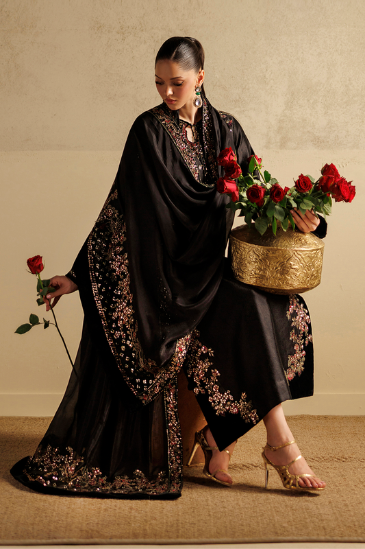 UE-737 Dyed Textured Sheesha Silk