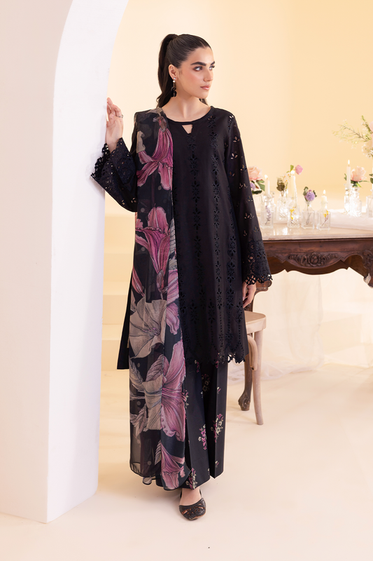 UE-253 Embroidered Lawn - Iznik Global