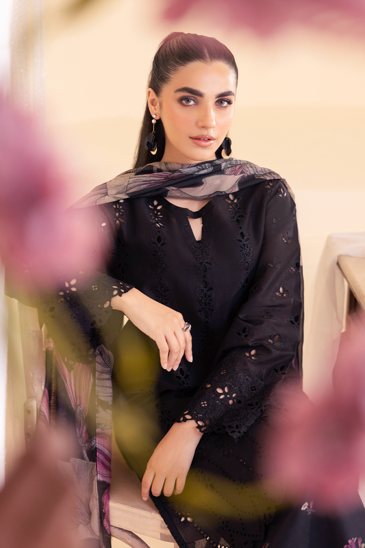 UE-253 Embroidered Lawn - Iznik Global