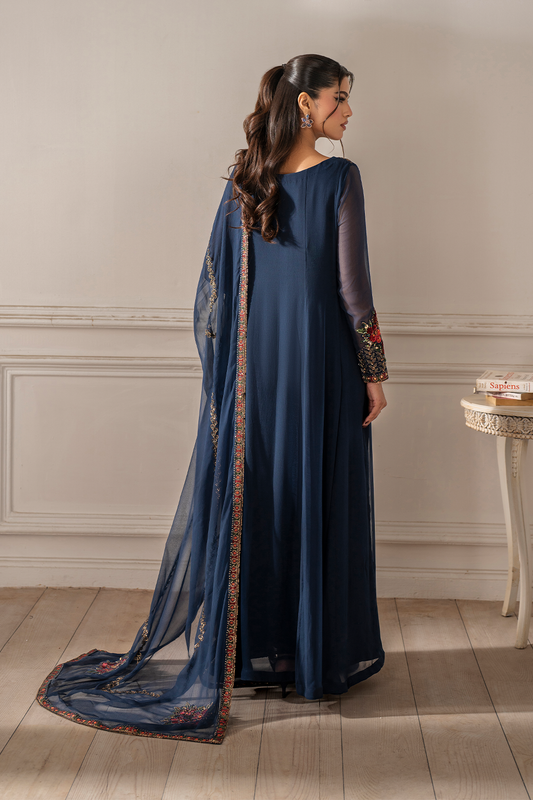 UE-412 Embroidered Chiffon