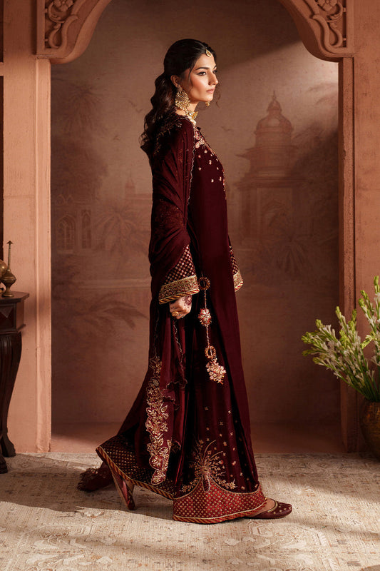 IV-55 Embroidered Velvet