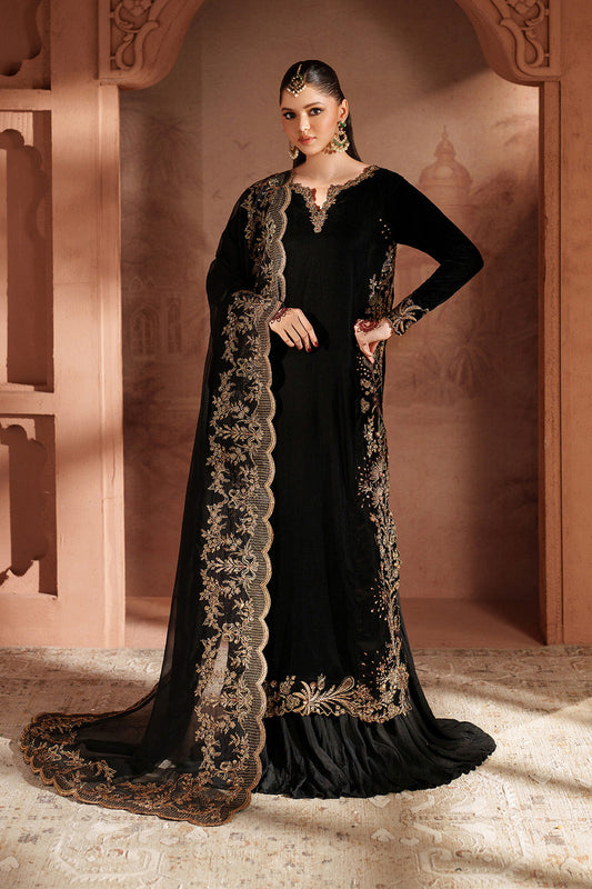 IV-62 Embroidered Velvet