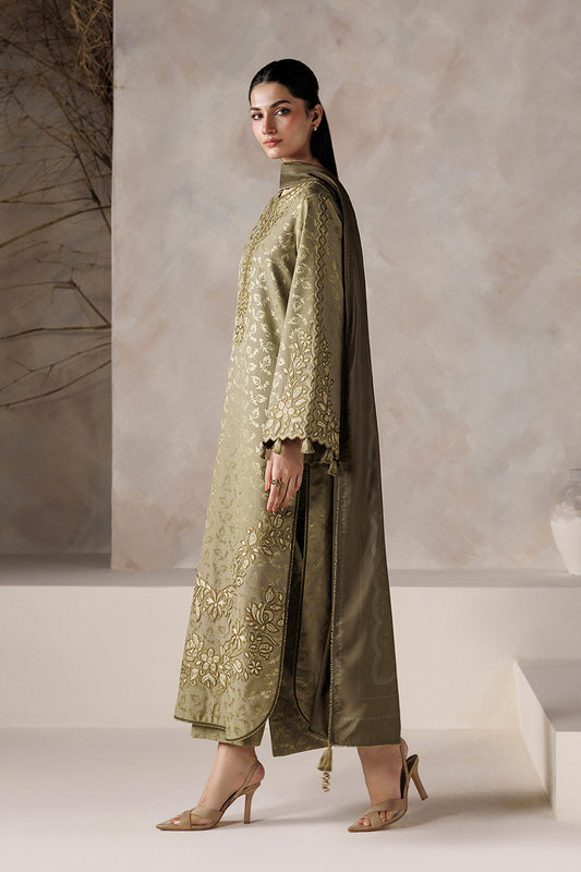 UE-743 Embroidered Viscose Jacquard