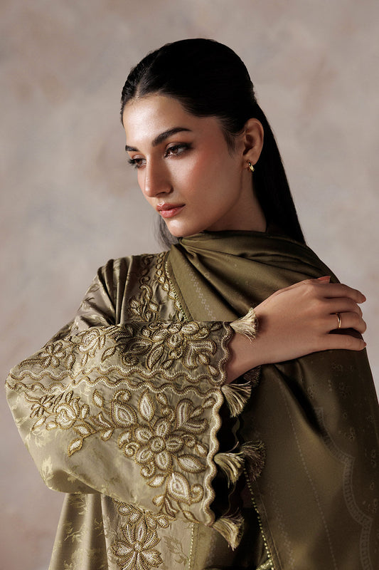 UE-743 Embroidered Viscose Jacquard