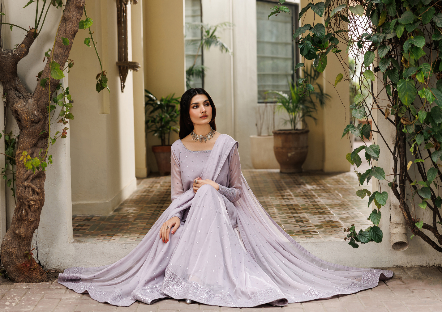 Iznik Semi Formal Chiffon Collection: Pakistani Luxury for South Asian Weddings Worldwide