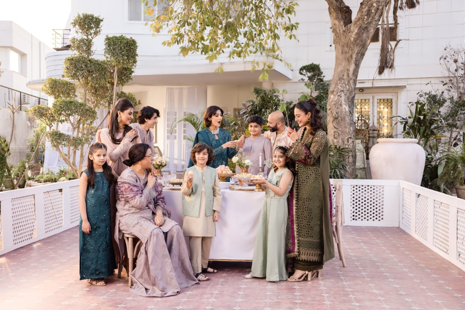 Creating a Statement: The Impact of Embroidered Lawn Fabric in Nani Ka Ghar Eid Collection