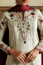 IPF-28  Embroidered Printed Viscose Linen