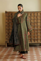 IPF-27  Embroidered Printed Viscose Linen