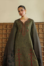 IPF-27  Embroidered Printed Viscose Linen