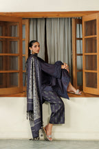 IPF-30  Embroidered Printed Viscose Linen