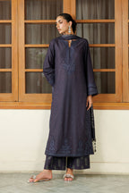 IPF-30  Embroidered Printed Viscose Linen