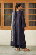 IPF-30  Embroidered Printed Viscose Linen