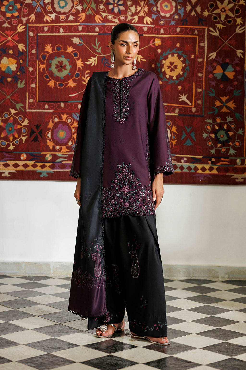 IPF-22 Printed Viscose Linen Main image