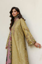 IPF-23 Embroidered Printed Viscose Linen
