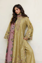 IPF-23 Embroidered Printed Viscose Linen