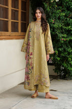 IPF-23 Embroidered Printed Viscose Linen