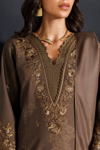 IPF-25 Embroidered Printed Viscose Linen