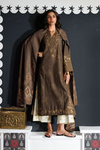 IPF-25 Embroidered Printed Viscose Linen