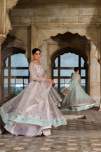 UE-553 Embroidered Net - Iznik