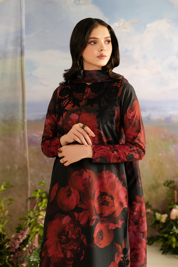 UE-455 Printed Lawn - Iznik