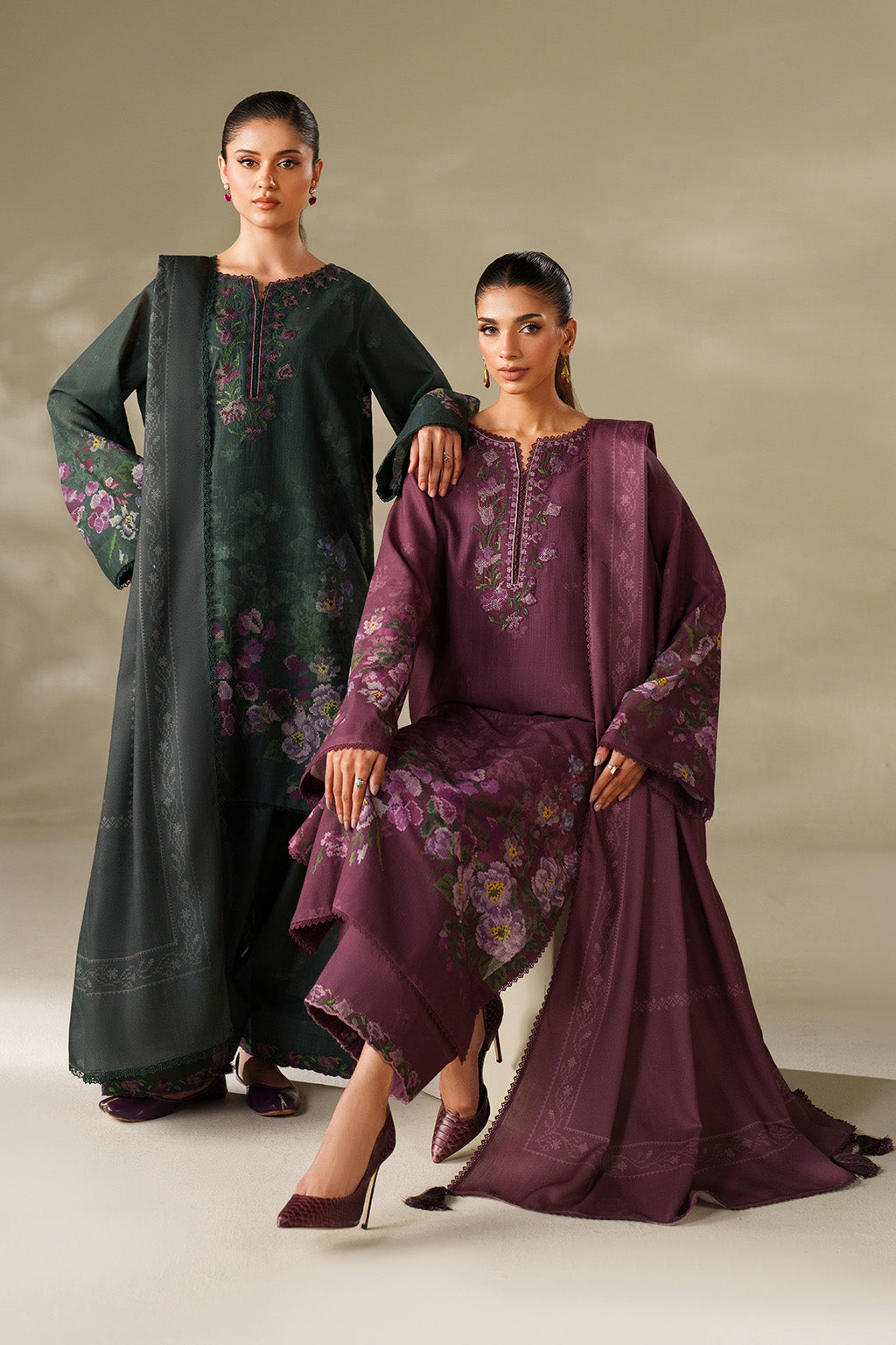 UE-567 Printed Khaddar