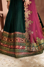 IV-65 Embroidered Velvet ( Lehnga Choli )