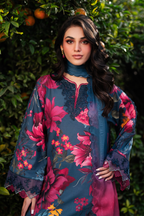 UE-401 Printed Lawn - Iznik