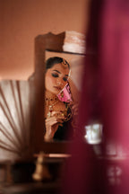 IV-65 Embroidered Velvet ( Frock )