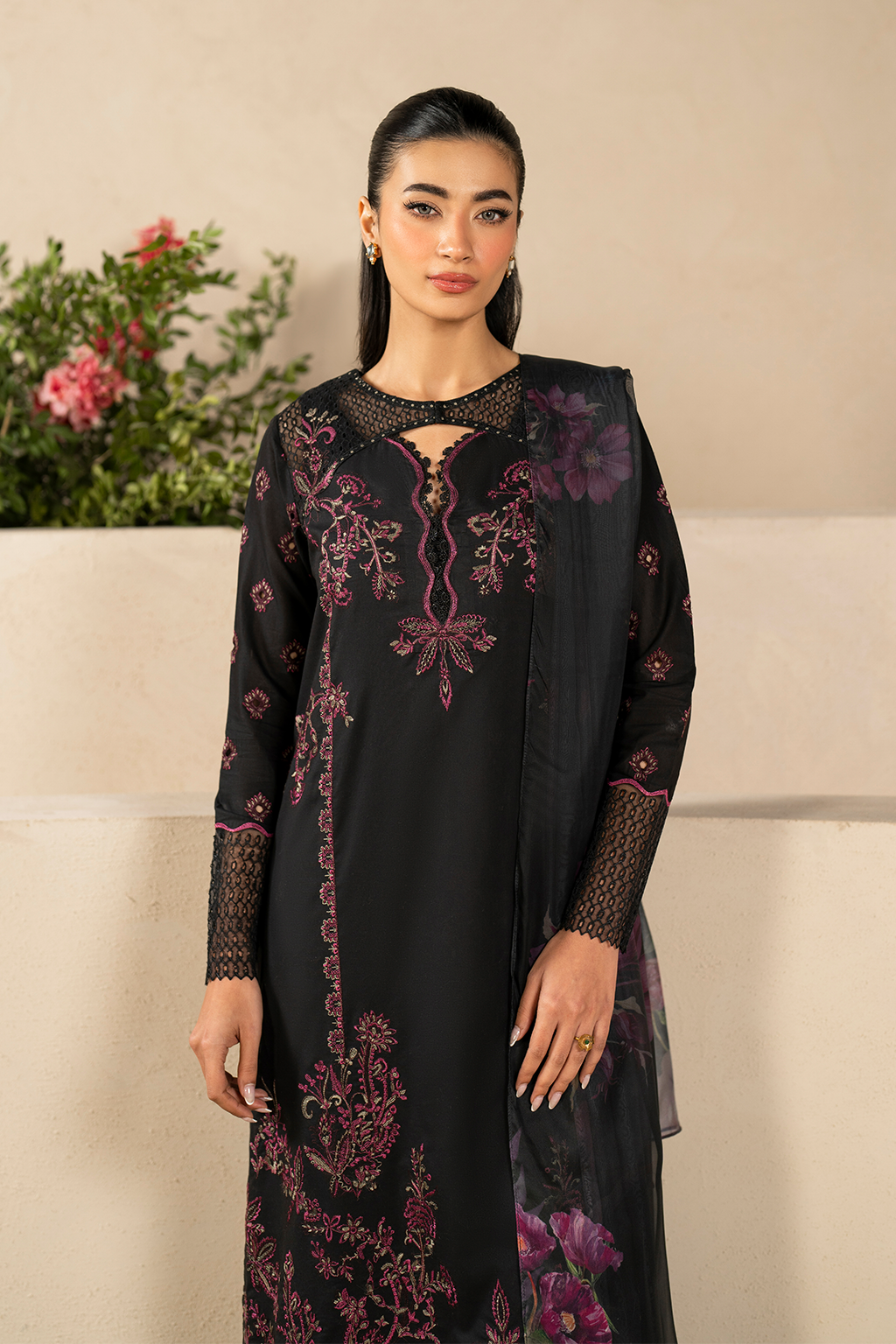 EFL-03 Embroidered Lawn