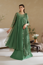 CC-53 Embroidered Chiffon - Iznik