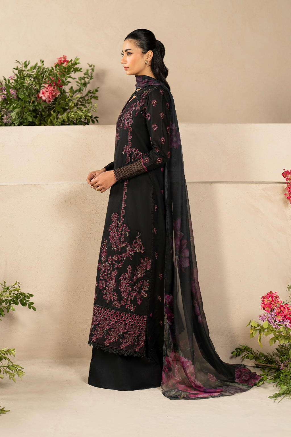 EFL-03 Embroidered Lawn