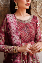 UE-533 Printed Chiffon - Iznik