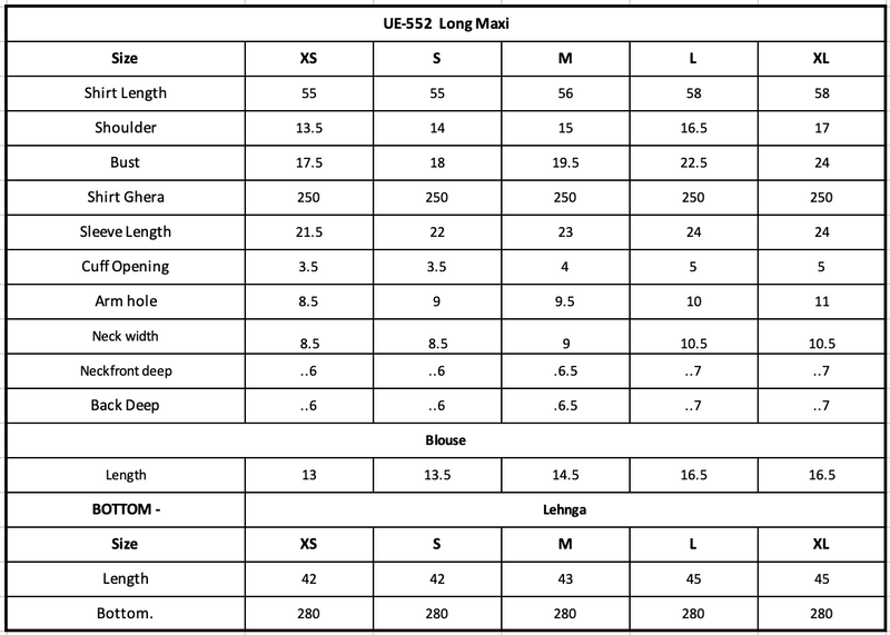 Size Chart Image