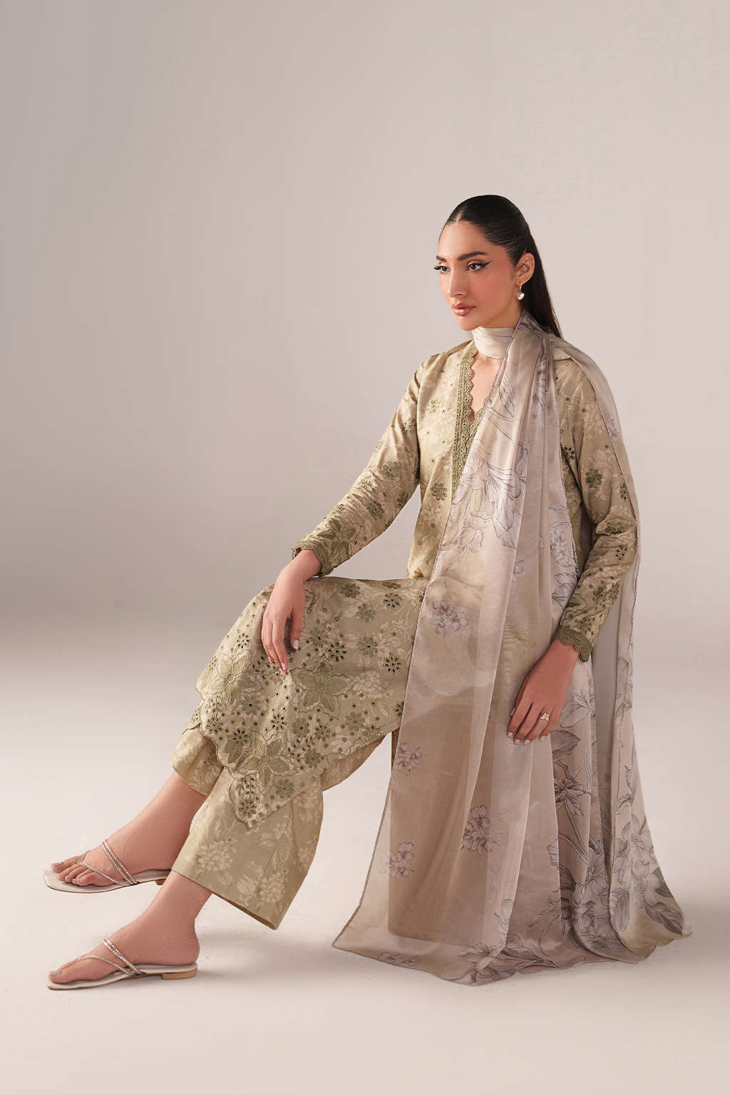 SS-07 Embroidered Lawn