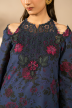Embroidered Lawn dress - Iznik