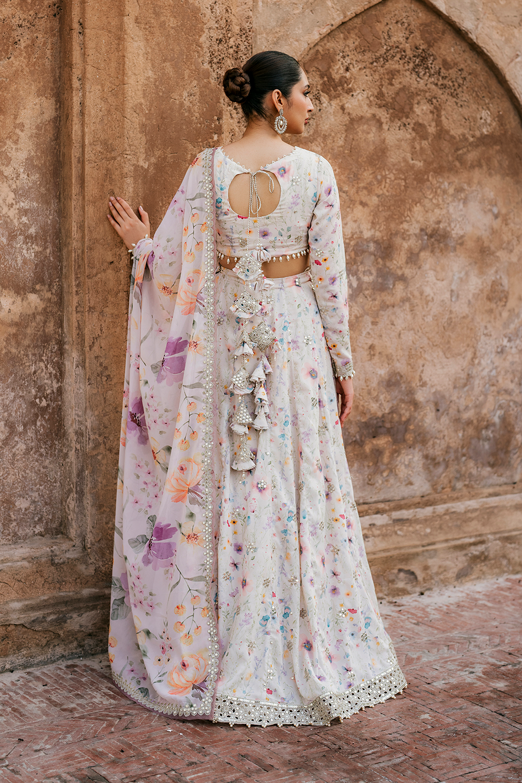 UE-316 Printed Georgette - Iznik