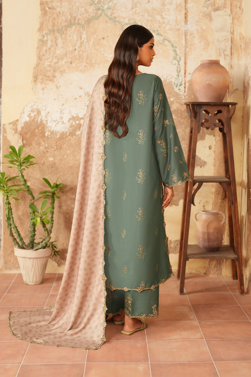 IPF-05 Embroidered Printed Linen
