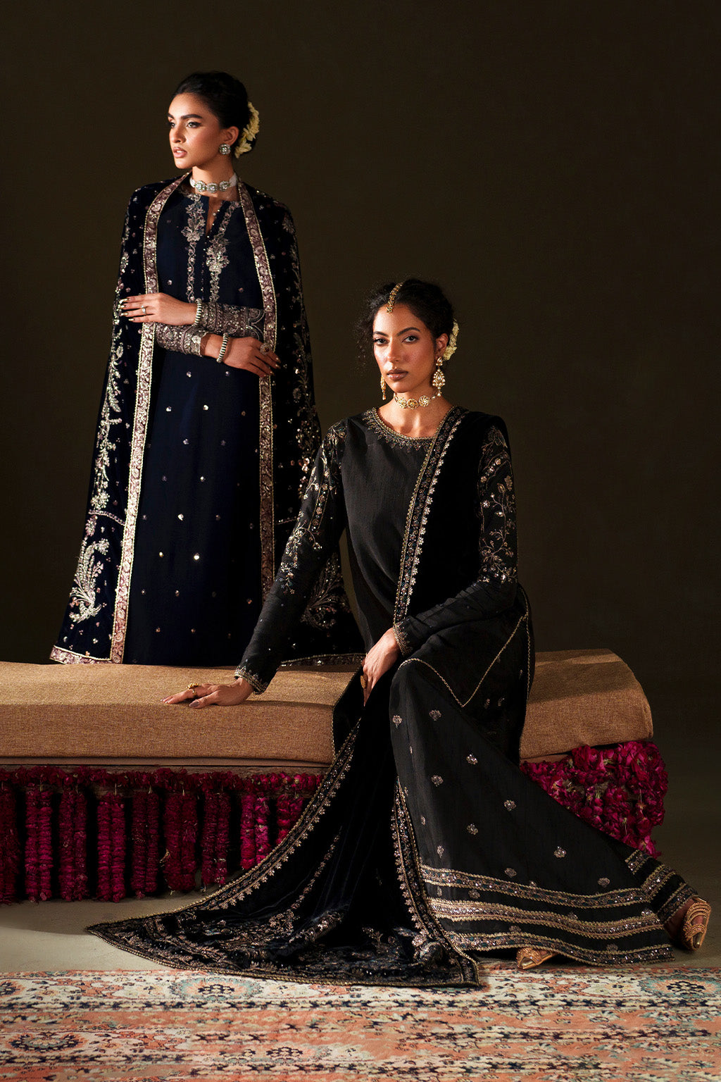 IV-76  Embroidered Velvet