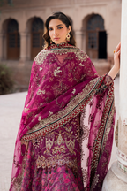 Embroidered Chiffon dress - Iznik