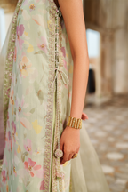 UE-549  Printed Chiffon - Iznik