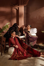 IV-61 Embroidered Velvet