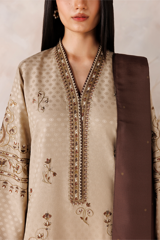 UE-748 Embroidered  Viscose Jacquard