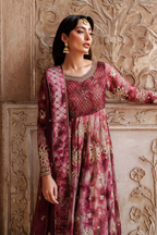 UE-533 Printed Chiffon - Iznik