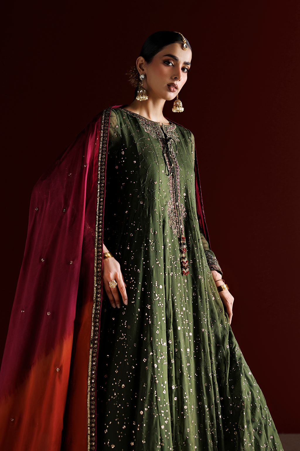 CC-105 Embroidered Chiffon