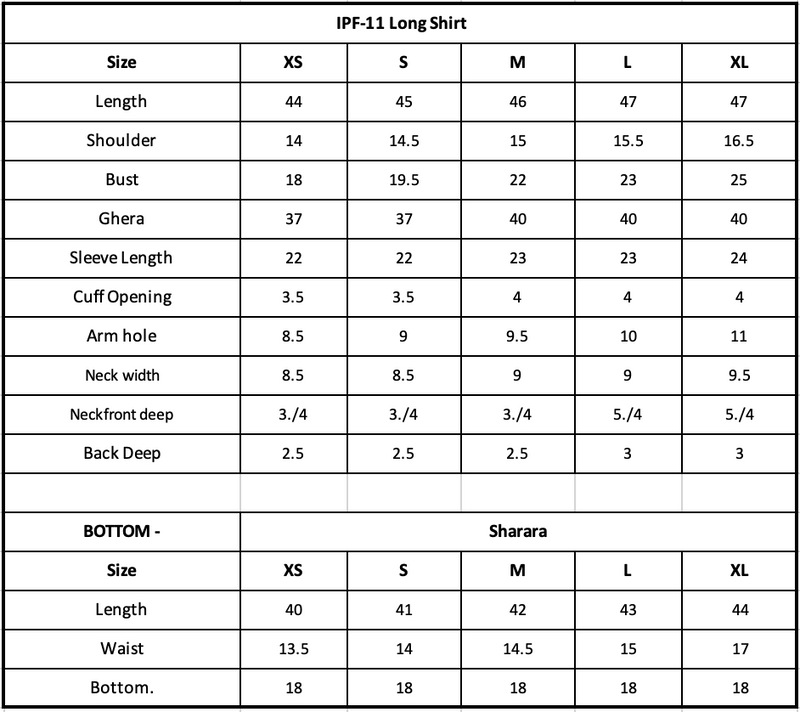 Size Chart Image