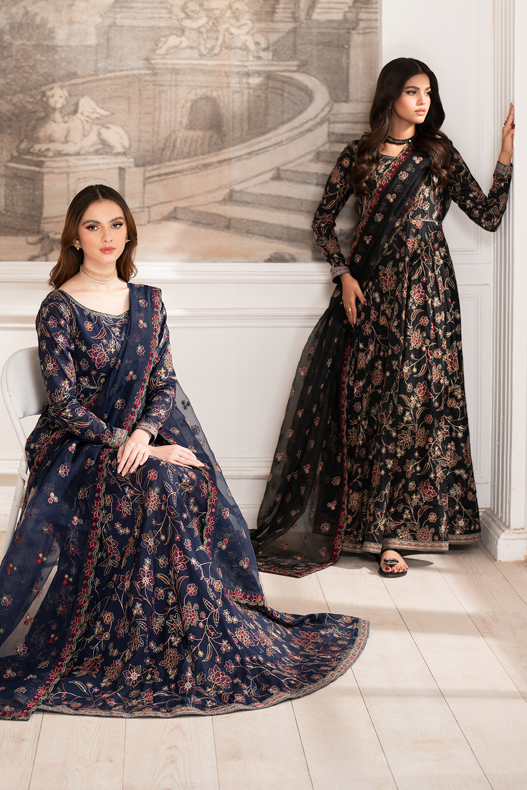 Embroidered Lawn - Iznik