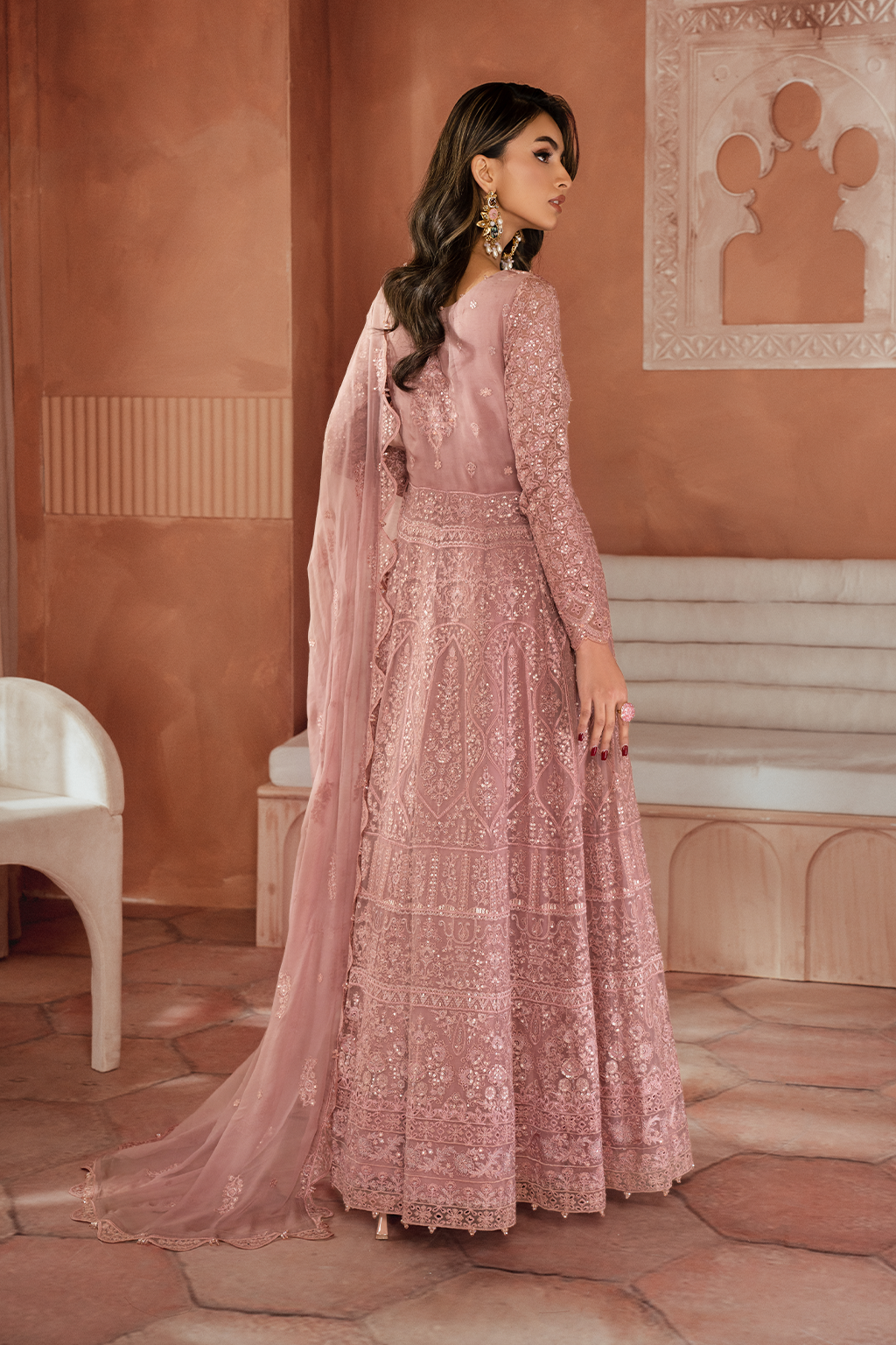 ICK-04 Embroidered Chiffon - Iznik Global