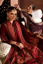 IV-61 Embroidered Velvet